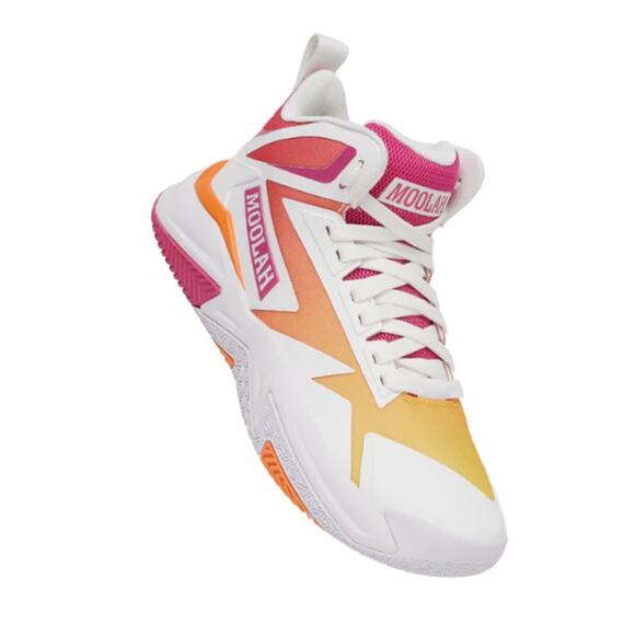 MOOLAH TRIPLE DOUBLE STRAIGHT TO THE BAJA women's sneakers 8.5 shoes NWOB - Picture 2 of 11